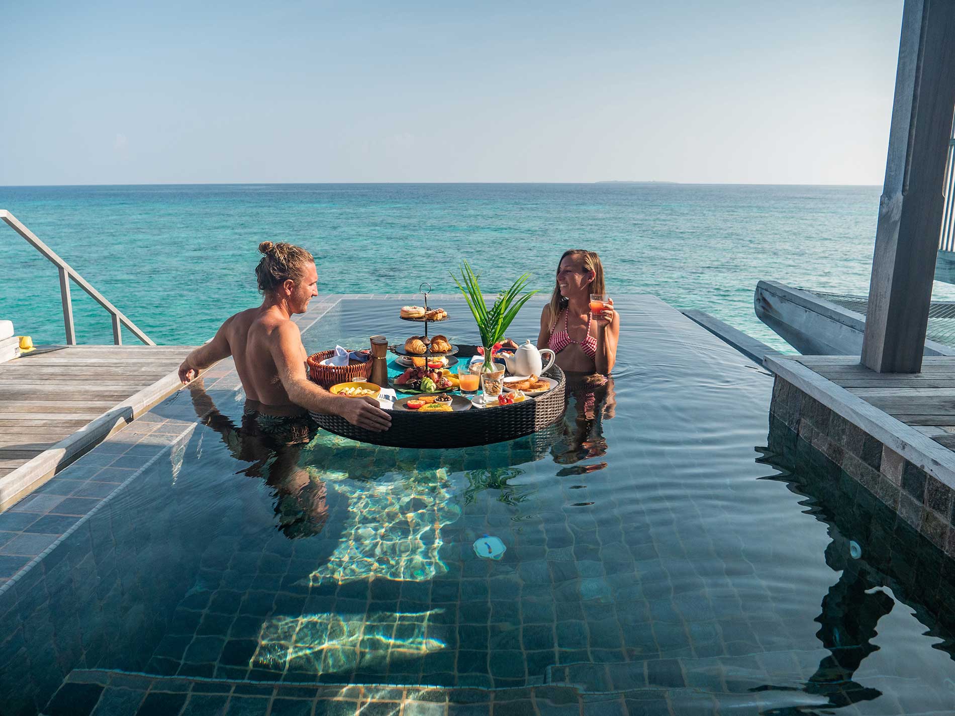 The Maldives: Breakfast in Paradise breakfast