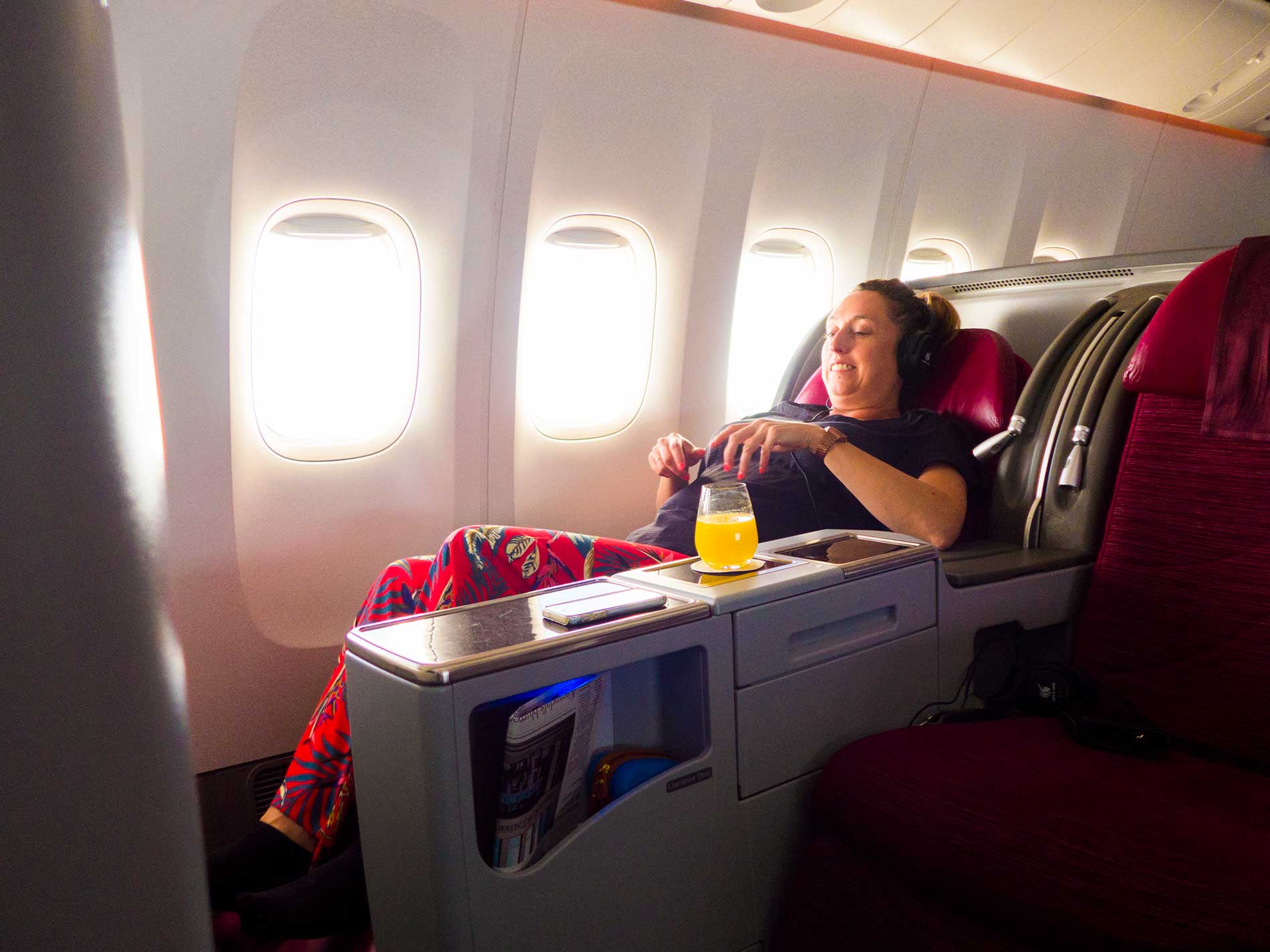 Frequent flyer upgrades