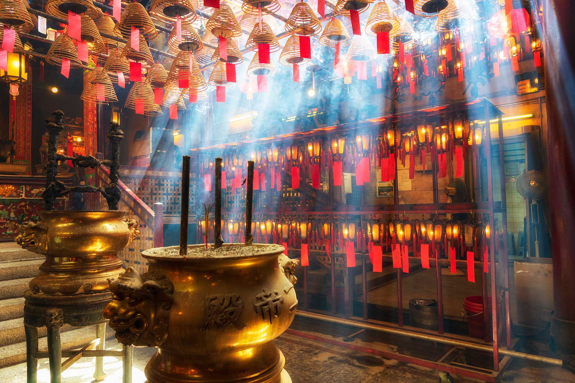 Man Mo Temple Hong Kong