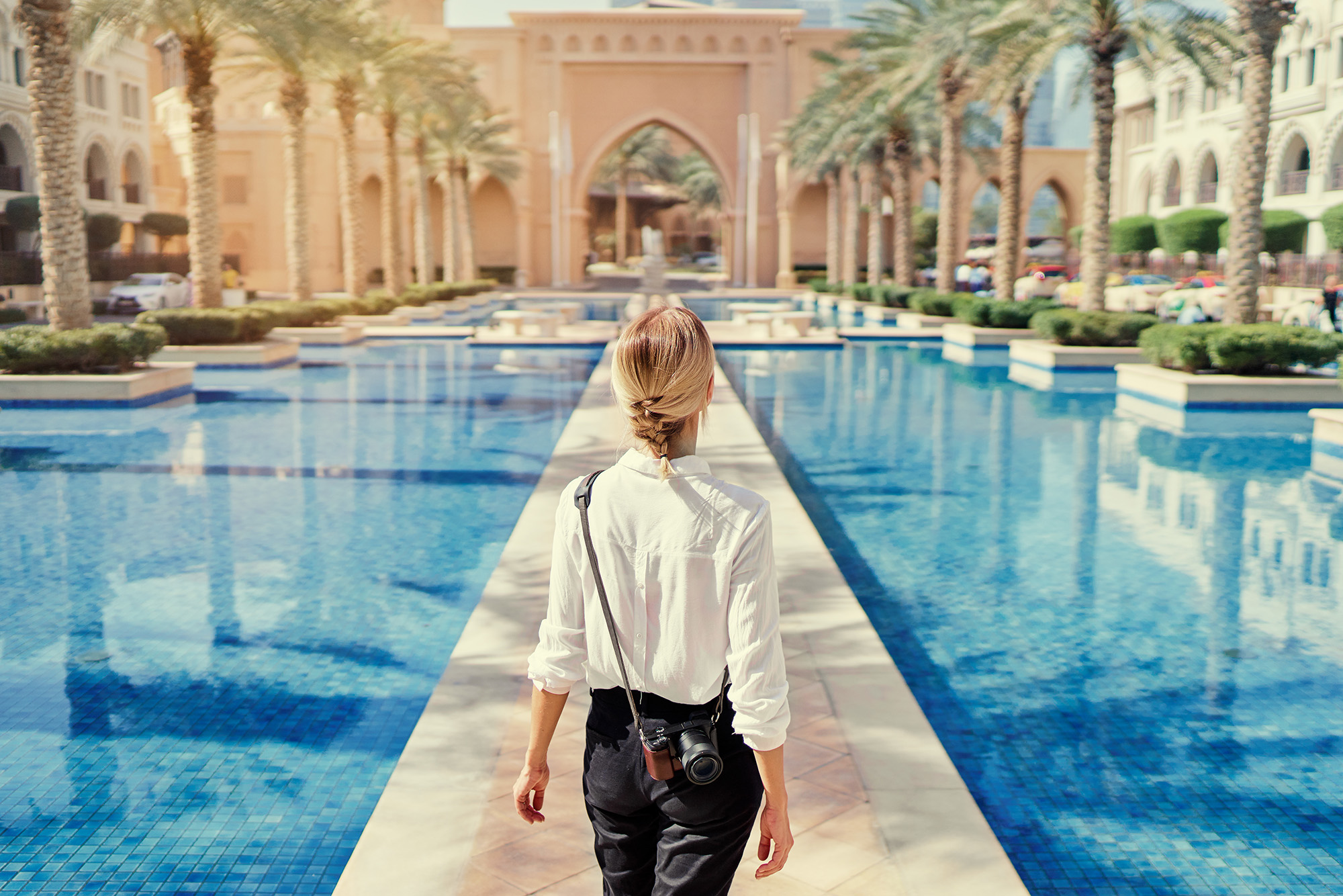 Dubai tourist hotel