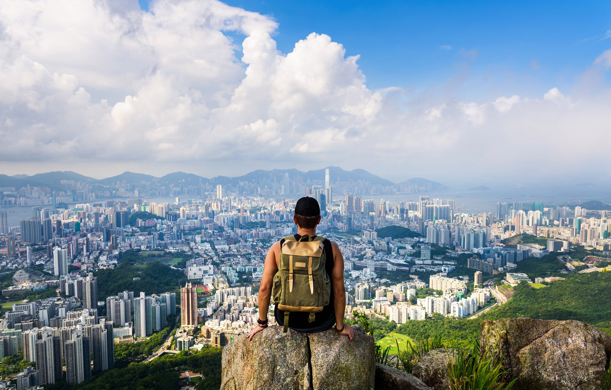 Hong kong view